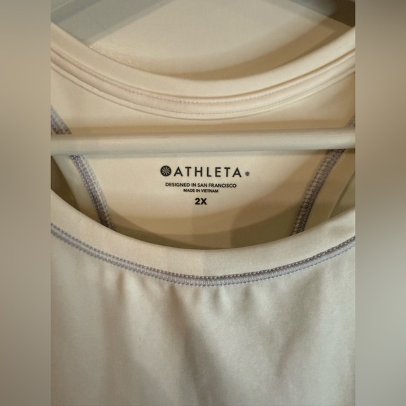 NWT Athleta Women’s Ashanti Printed Crop Top - Size 2X - Picture 3 of 7